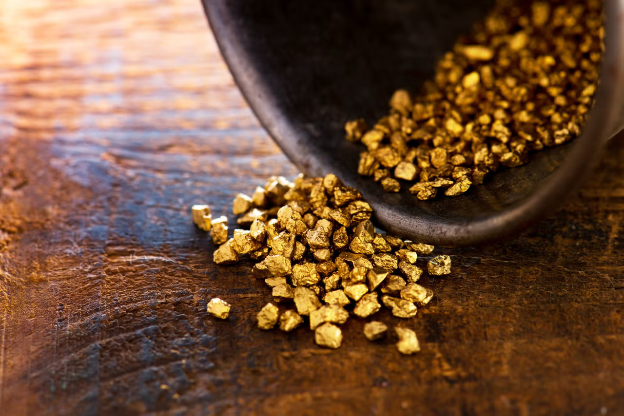Gold representing trust and value